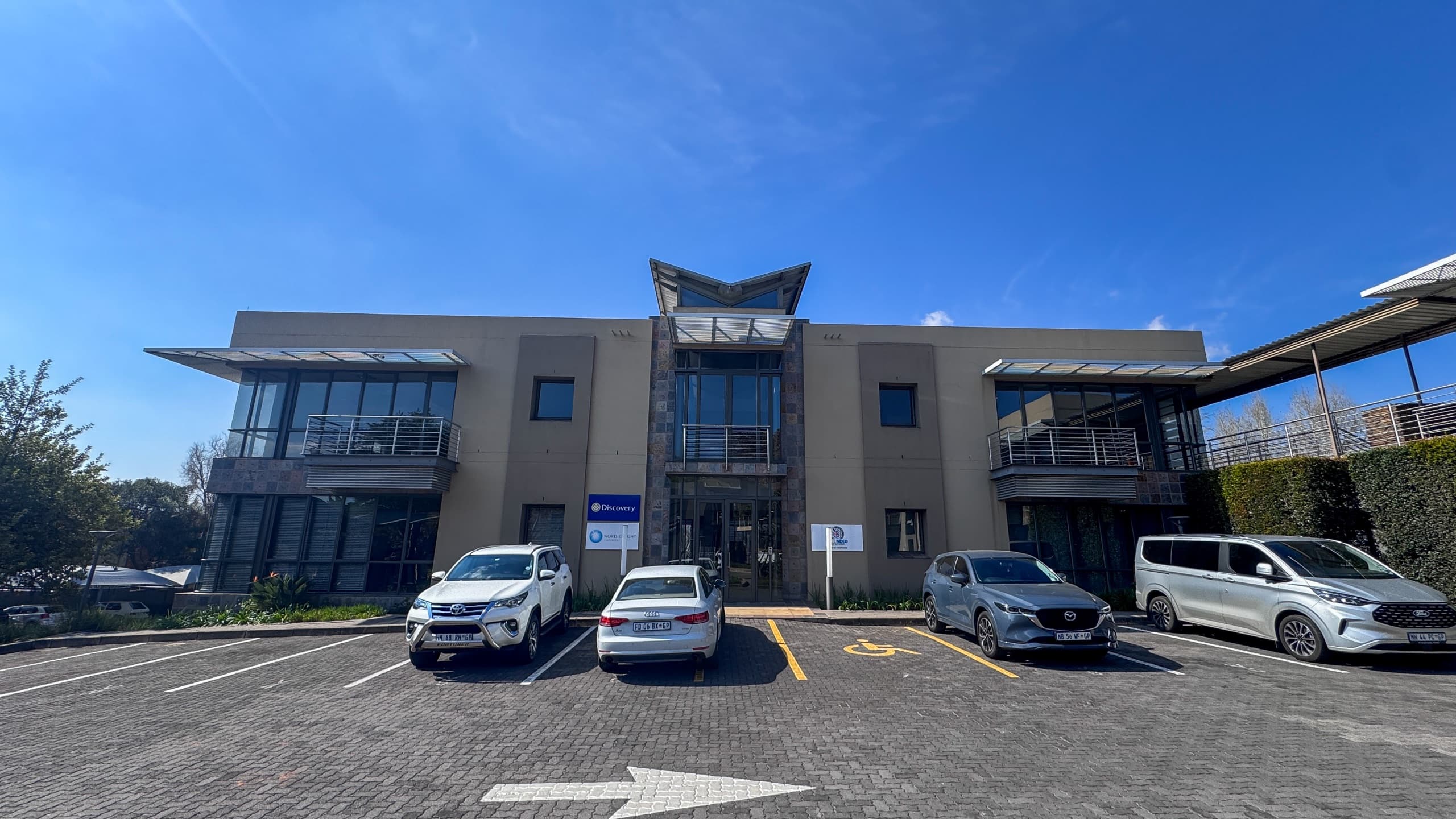 Fitted 535m2 Full 1st-Floor Office with Private Balconies & Amenities | Building 1, 6 Eaton Avenue, Bryanston