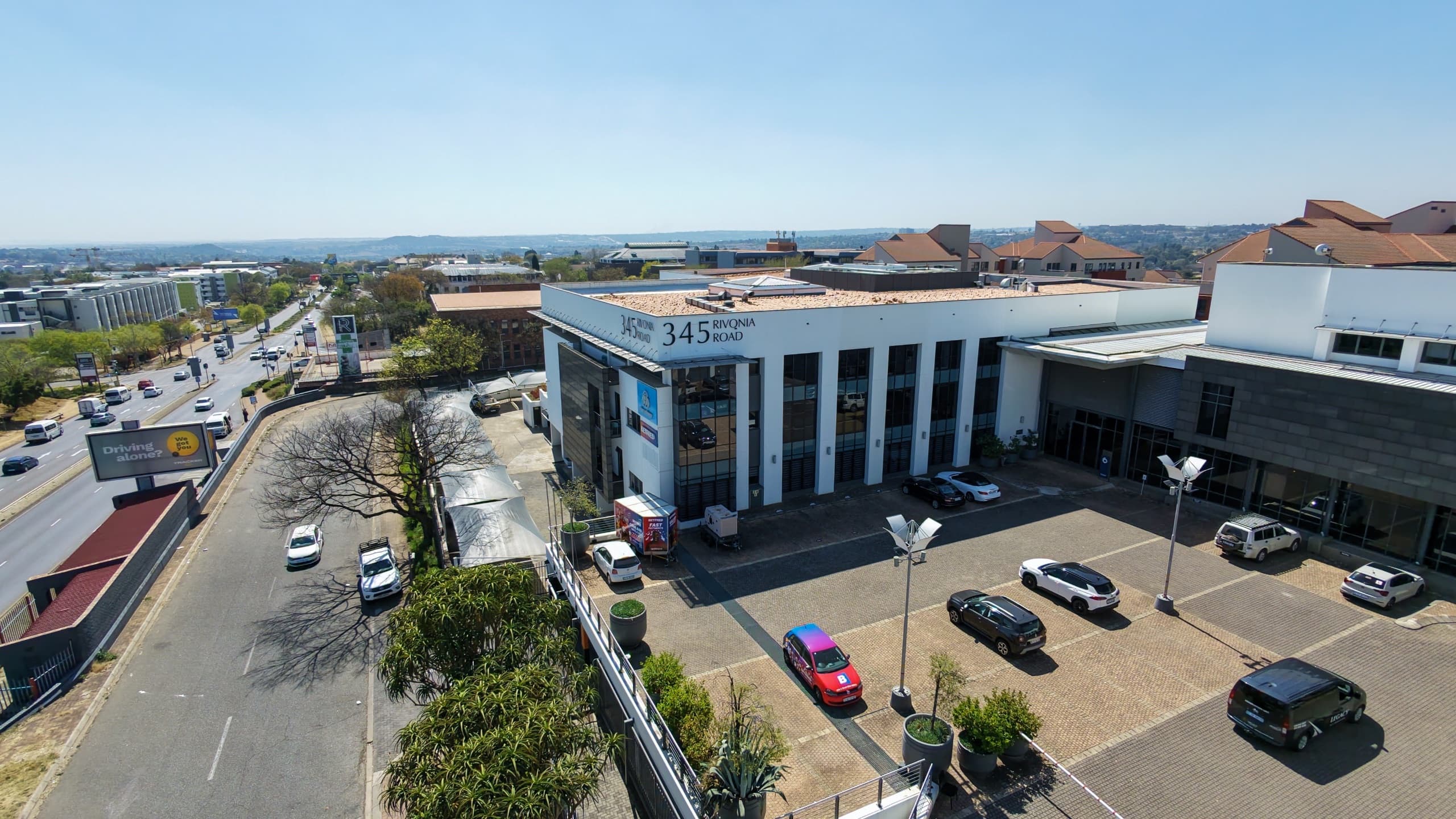 Fully Furnished 356m2 1st-Floor Fitted Office Suite | 345 Rivonia, Rivonia