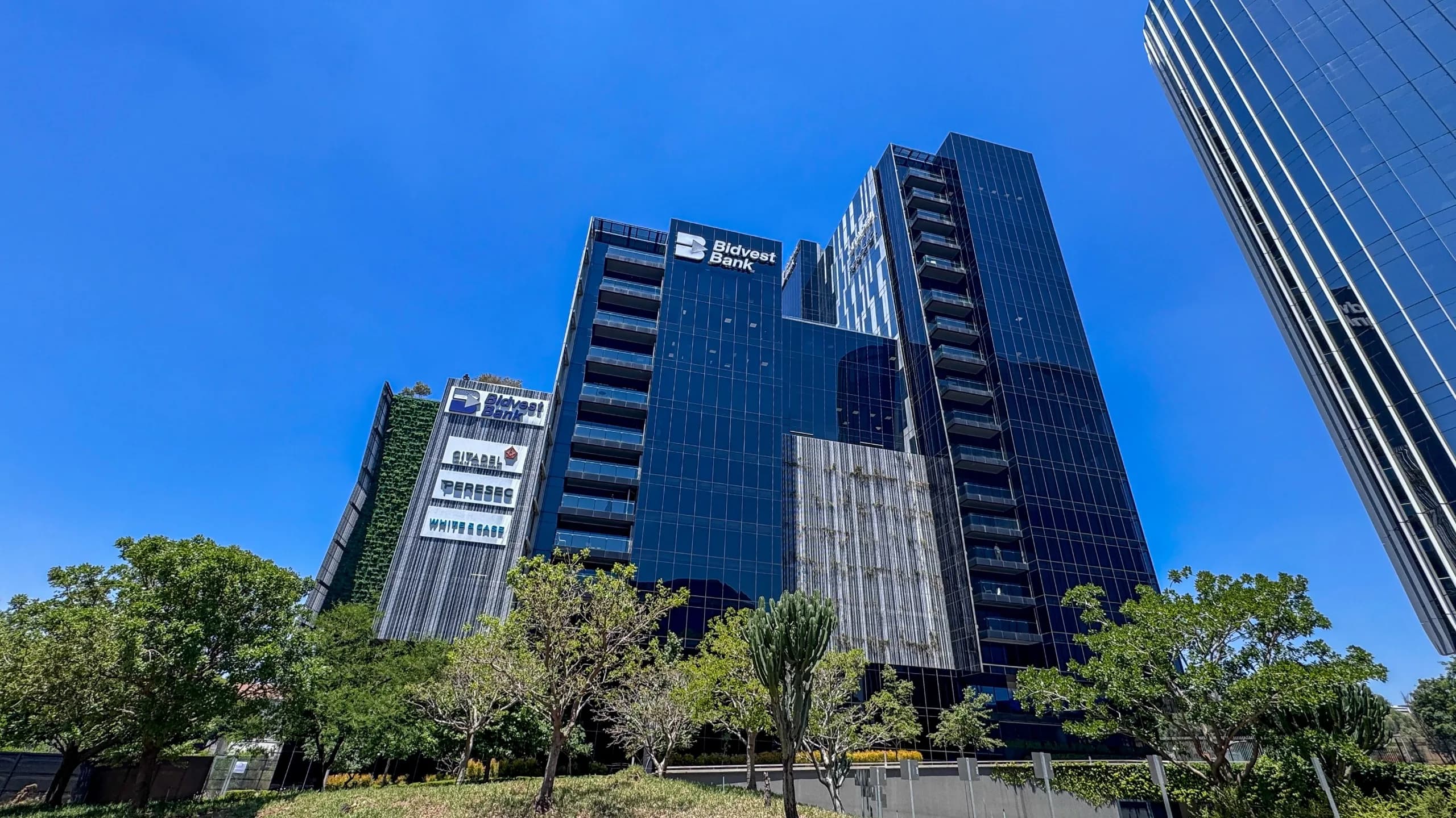 P-Grade 396m2 6th-Floor Office with Panoramic Tri-Aspect Views & Private Balcony | Katherine Street Towers, Sandton