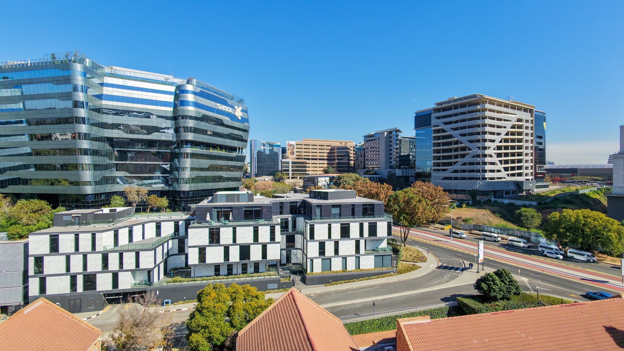 Modern 734m2 2nd-Floor P-Grade Office with Large Private Balcony | 52 Katherine Street, Sandton