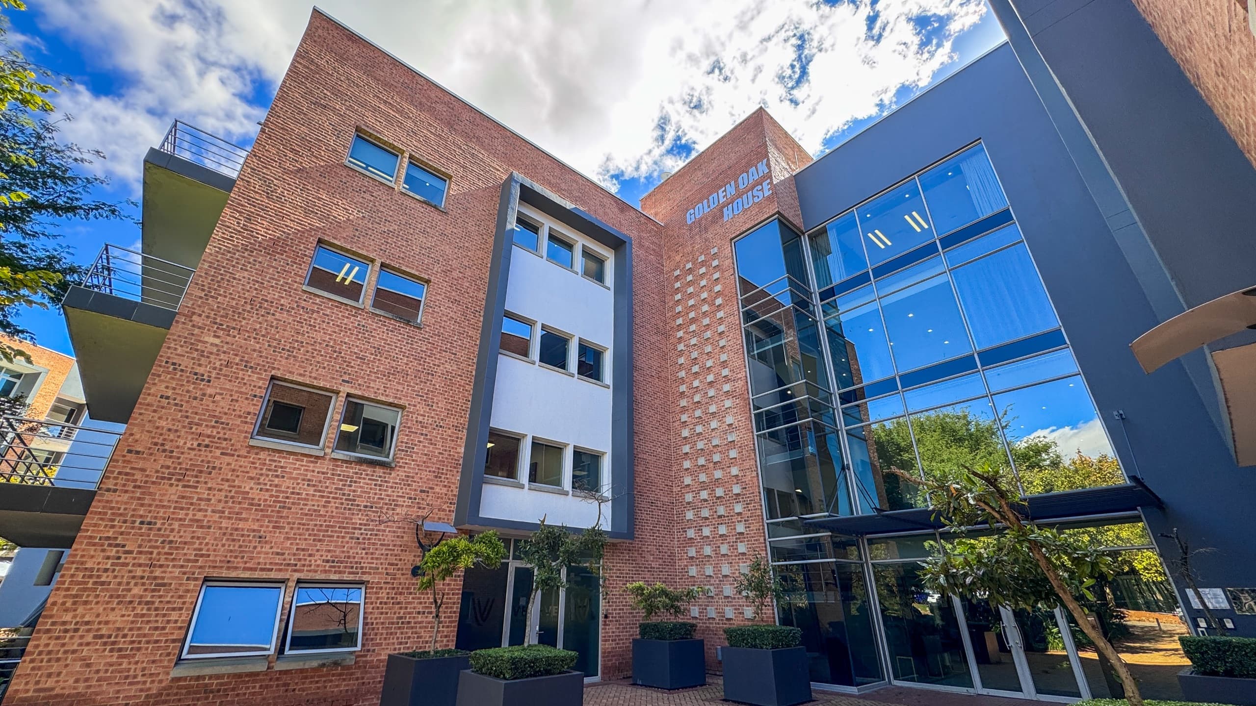 Turnkey 369m2 Ground-Floor Suite with Glass Executive Offices & Balcony | Ballyclare Drive, Bryanston