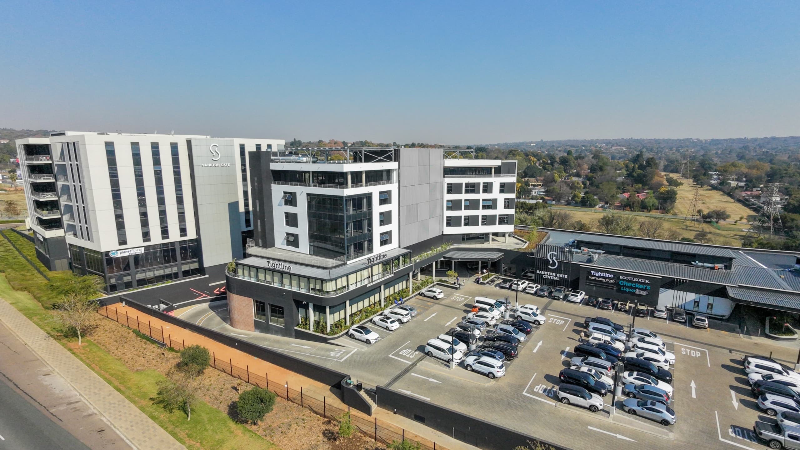 Modern 268m2 1st-Floor Office Suite with Large Communal Patio | Tower B, Sandton Gate Precinct