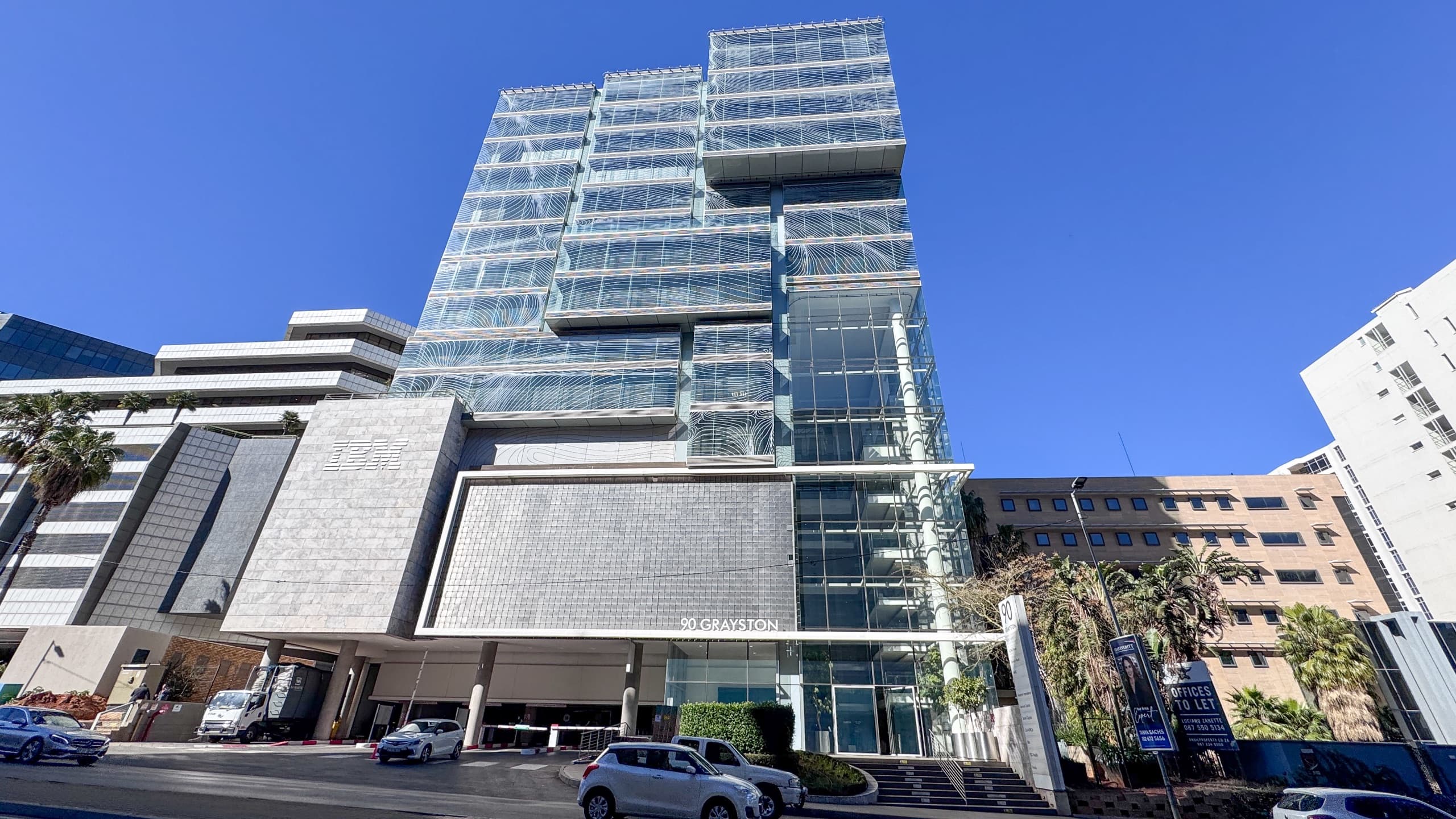 1,097m2 Entire Fitted Floor | 90 Grayston CBD