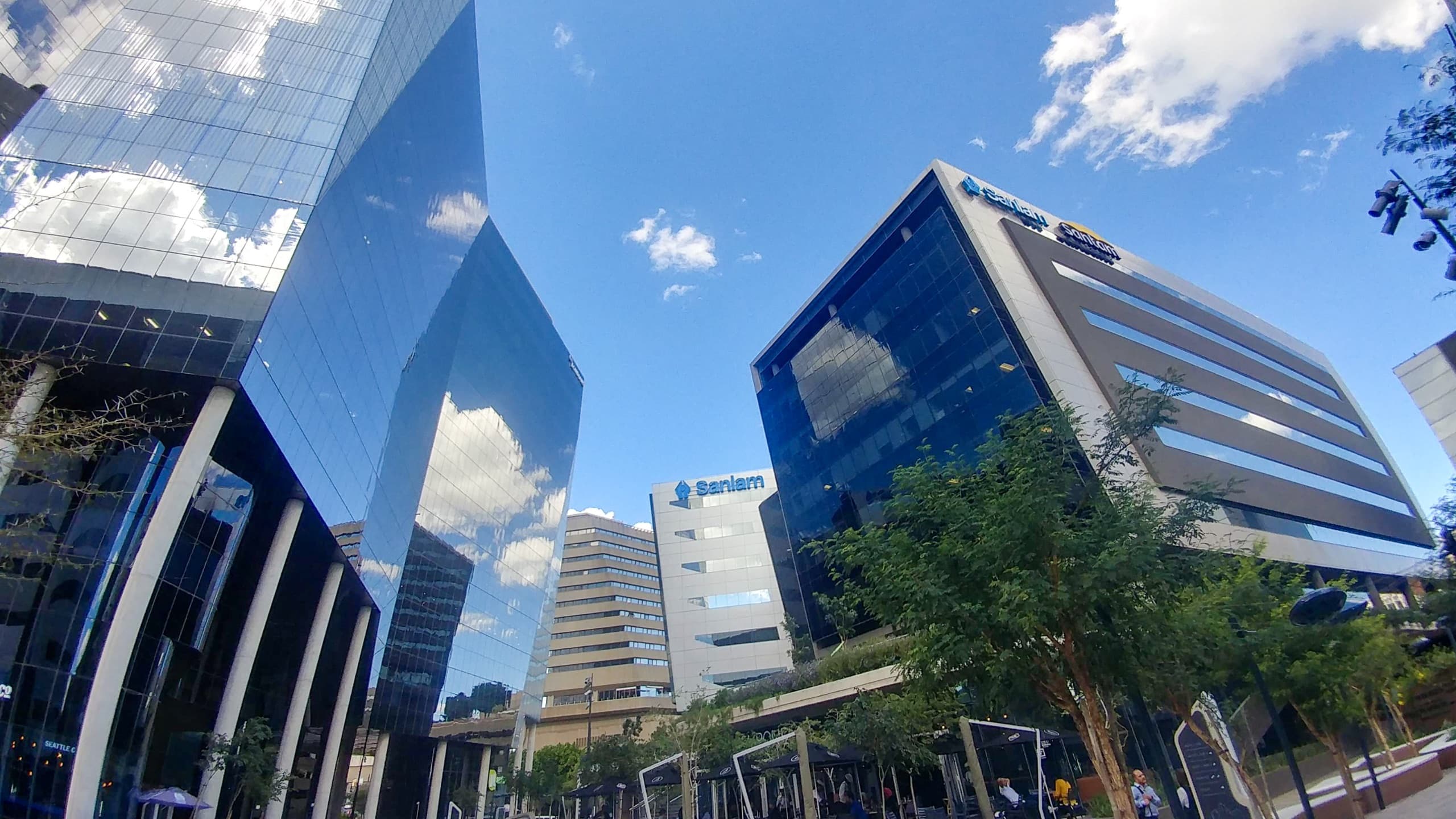 First Floor 426m2 Premium Fitted Office with Private Kitchen and Patio Access | Alice Lane, Sandton CBD