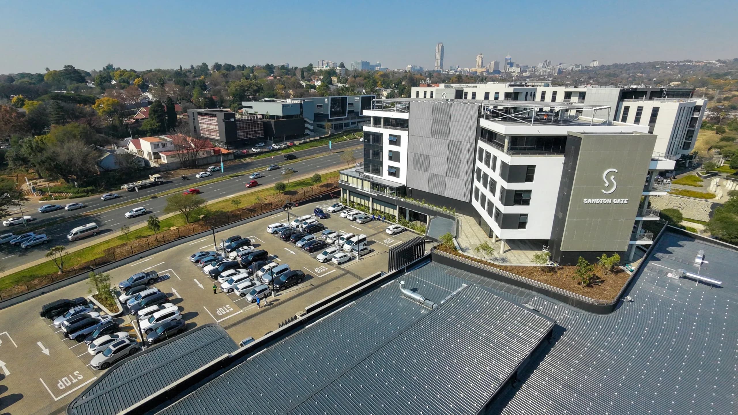 Top-Floor 232m2 Executive Office Suite with Exclusive-Use Balcony | Sandton Gate Precinct