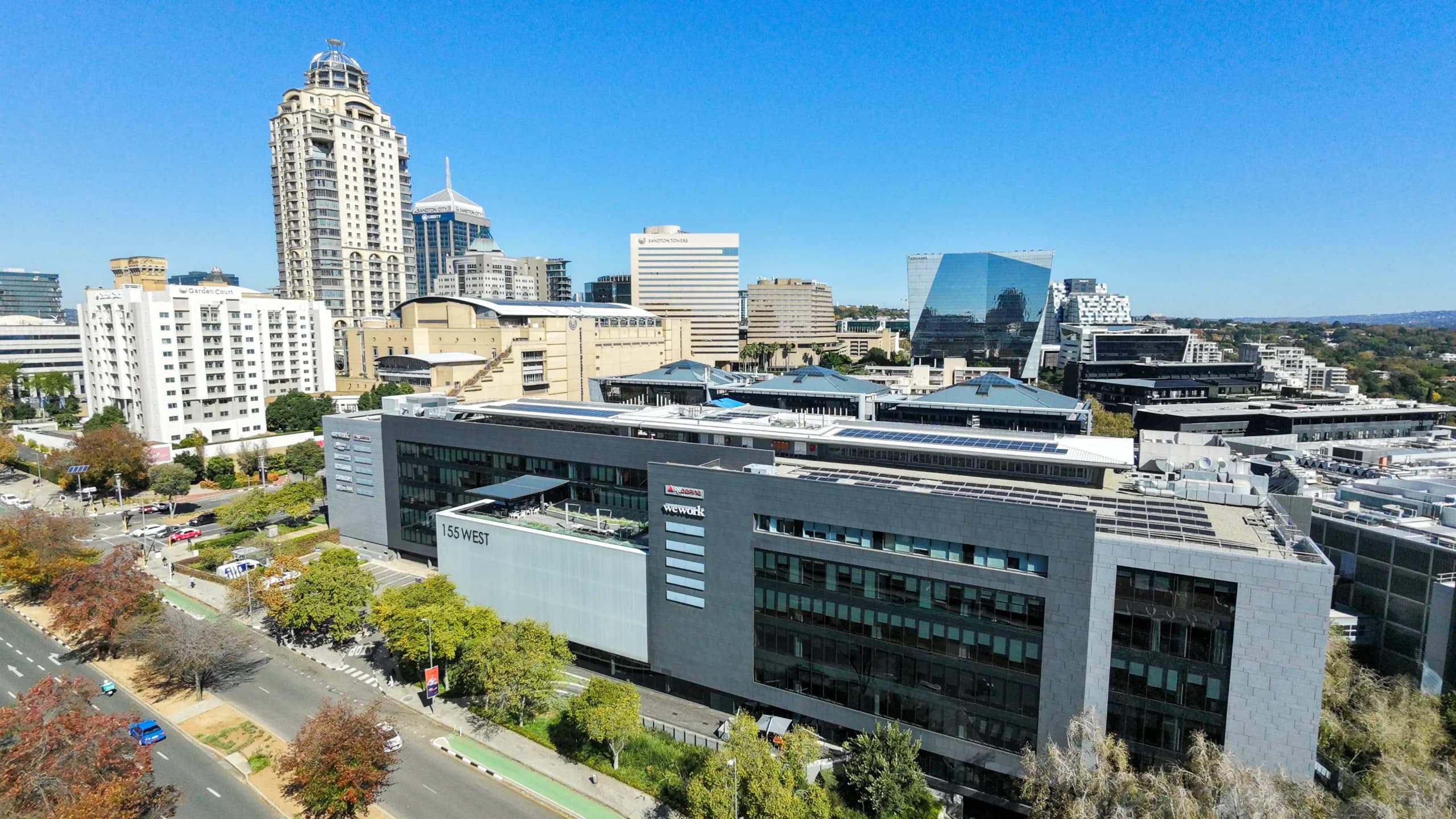 High-Volume 2,688m2 Fitted Corporate Headquarters Floor Plate | 155 West, Sandton CBD