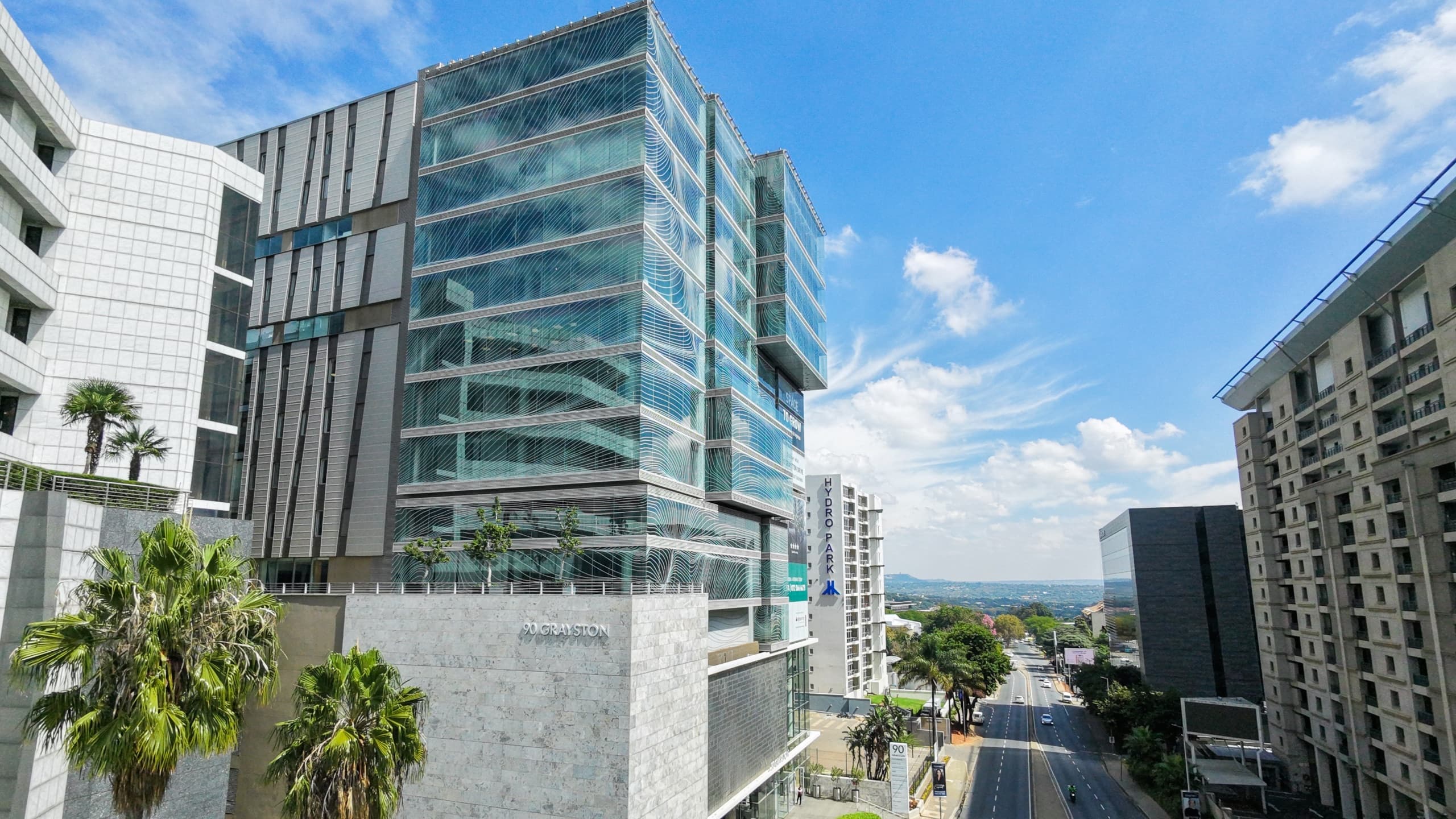 Ultra-Modern 597m2 Fitted Workspace with Canteen & Call Booths | 90 Grayston Drive, Sandton