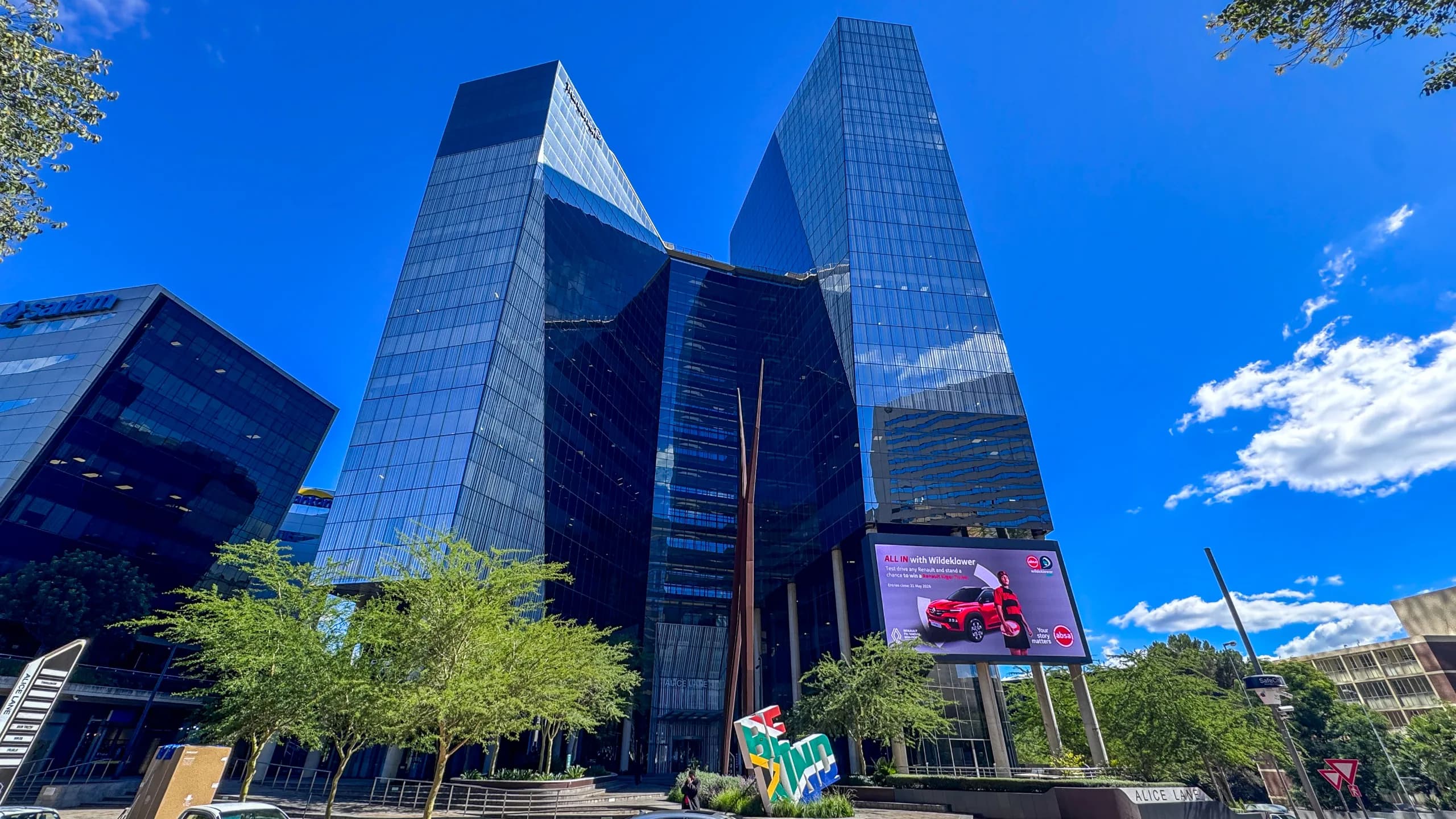 Ground Floor 182m2 Piazza-Level Commercial Space | Alice Lane, Sandton CBD